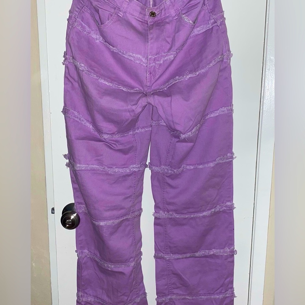 SHEIN PURPLE PANTS